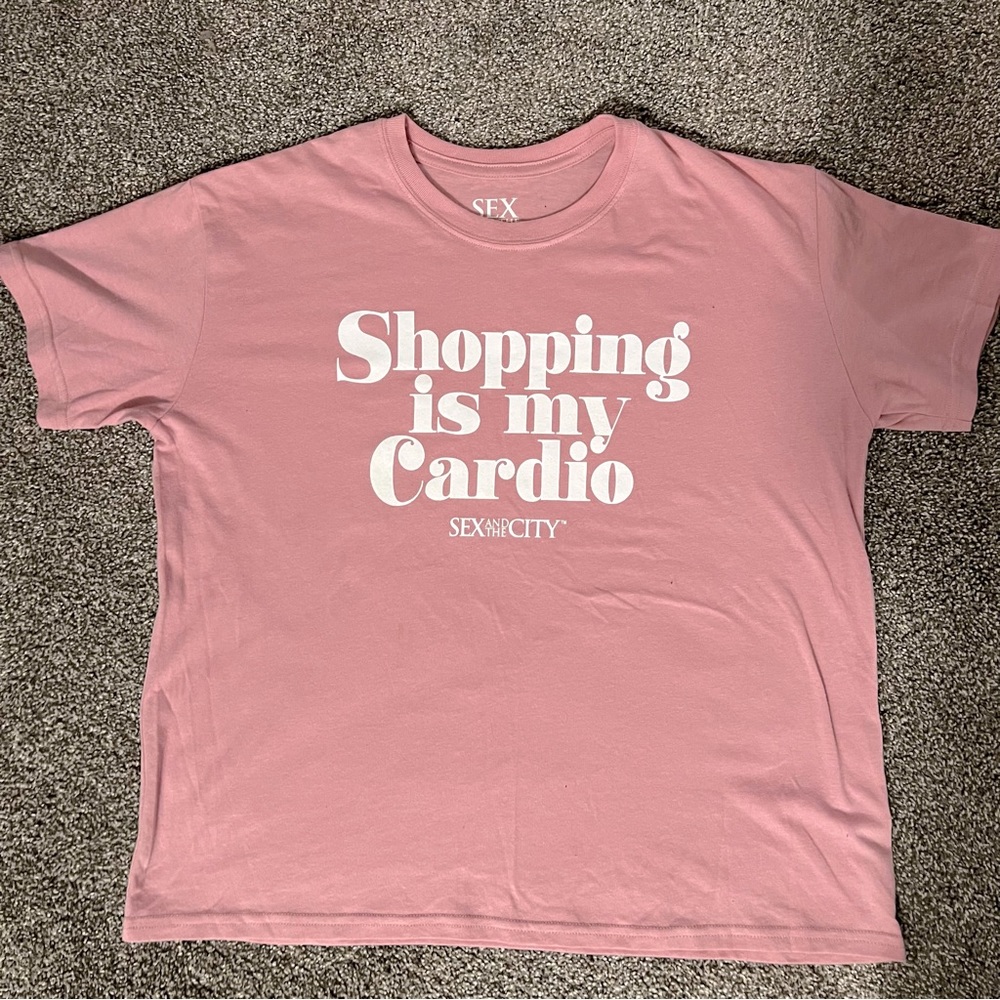 Graphic Tee | Sex & The City | Pink | Size: S-M - Picture 2 of 4